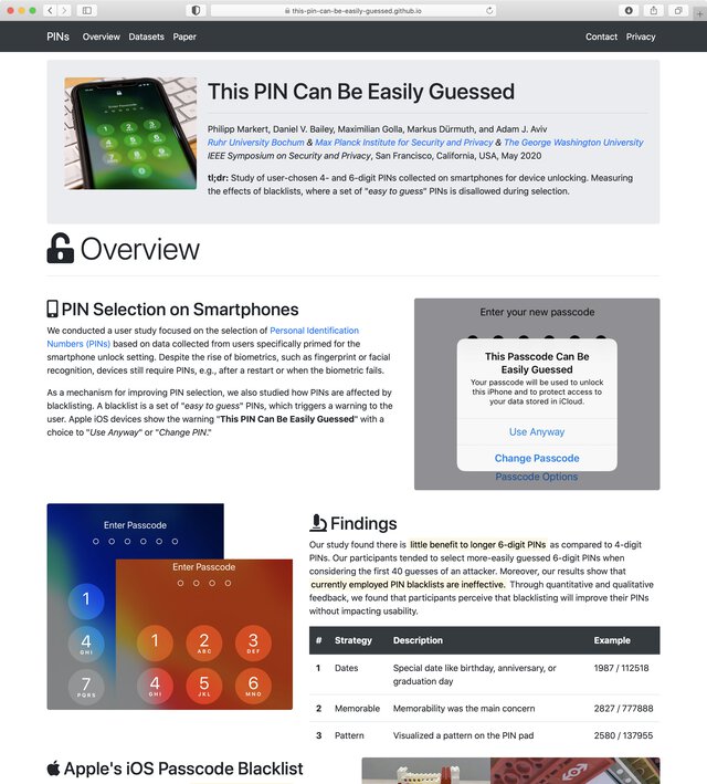 PIN Blocklists: This PIN Can Be Easily Guessed