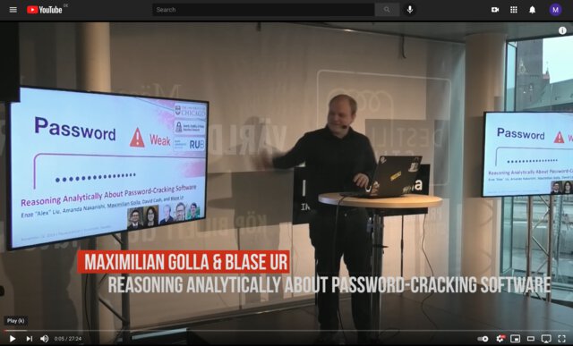 PasswordsCon 2019: Reasoning Analytically About Password-Cracking Software