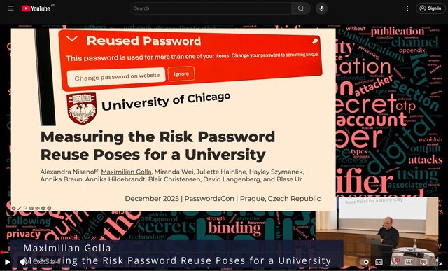 PasswordsCon 2025: Measuring the Risk Password Reuse Poses for a University